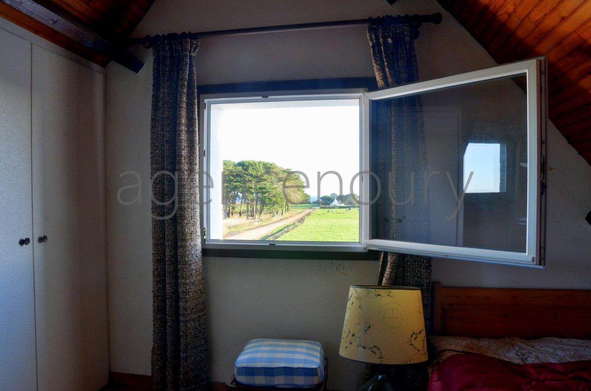 Rares sont les maisons qui offrent � Belle-Ile une telle tranquillit� et un si beau panorama. 